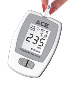 ACE Glucometer - Blood Glucose Meter
