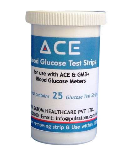 Ace Glucometer Test Strips