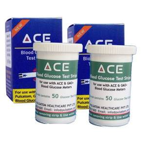 Ace Glucometer Test Strips Bulk Pack