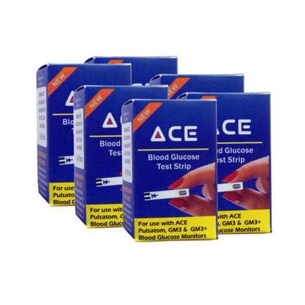 Ace Glucometer Test Strips Bulk Pack 2